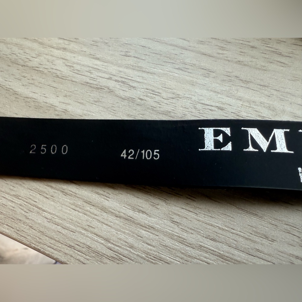 Embassy London Genuine Leather Patterned Blue Men's Belt - Picture 5 of 7